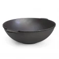 Gusseisen tatarischer Kazan Wok 4L Brizoll ohne Deckel