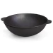 Gusseisen tatarischer Kazan Wok 4L Brizoll ohne Deckel