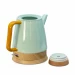Elektrischer Wasserkocher 1,5L "SERENE" Grün-Braun-Holz