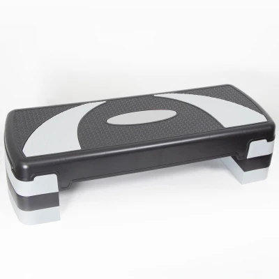Steppbrett Stepper Höhenverstellbar 3-Stufen Fitnesstrainer Aerobic Stepboard