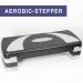 Steppbrett Stepper Höhenverstellbar 3-Stufen Fitnesstrainer Aerobic Stepboard