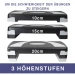 Steppbrett Stepper Höhenverstellbar 3-Stufen Fitnesstrainer Aerobic Stepboard