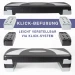 Steppbrett Stepper Höhenverstellbar 3-Stufen Fitnesstrainer Aerobic Stepboard