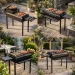 KVOTA PROFI Holzkohlegrill Mangal 2 mm Stahl, 2 Grillroste,Ofenaufsatz