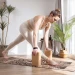 Yogablock aus Kork 2-er Set je 22,5 x15 x7 cm