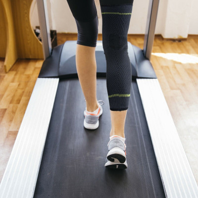 Kniestütze Kniebandage Knieschoner Kniegelenkbandage atmungsaktives Gewebe 1 St