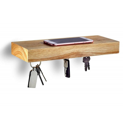 Schlüsselbrett mit Ablage Schlüsselhalter Magnetisch für Flur moderne Deko