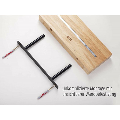 Schlüsselbrett mit Ablage Schlüsselhalter Magnetisch für Flur moderne Deko