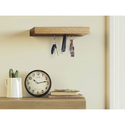 Schlüsselbrett mit Ablage Schlüsselhalter Magnetisch für Flur moderne Deko