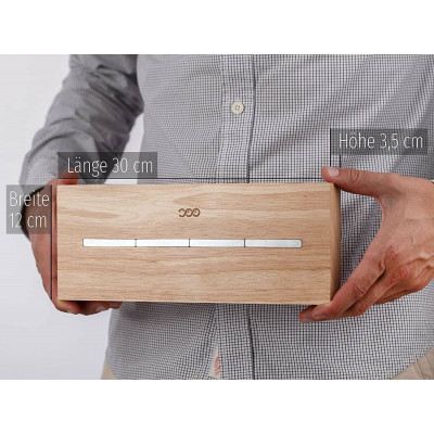 Schlüsselbrett mit Ablage Schlüsselhalter Magnetisch für Flur moderne Deko