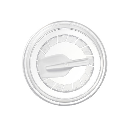 EINWEG Deckel mit Löffel 95mm aus Plastik, SET 50St