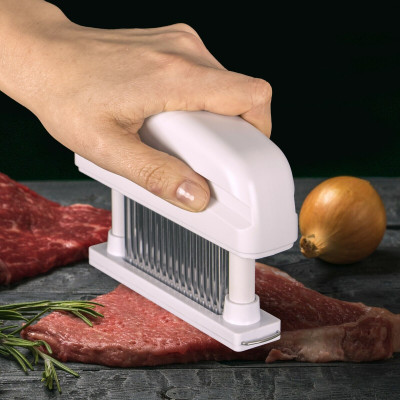 Steaker Fleischstecher Fleischzartmacher für Steak Grill Marinieren 