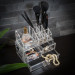 Make-Up Aufbewahrungsbox Organizer Acryl Kunststoff 16x19x12 cm