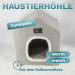 Haustierhöhle Zelthäuschen Hundehaus klein 36,5x42,5x36,5 cm , inkl. Kissen , Abnehmbares Waschbares Katzenhaus