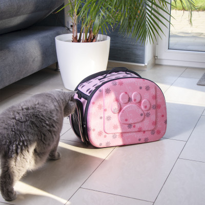 Transporttasche, Tragetasche für Tiere: Katzen, kleine Hunde und andere Haustiere. Atmungsaktiv