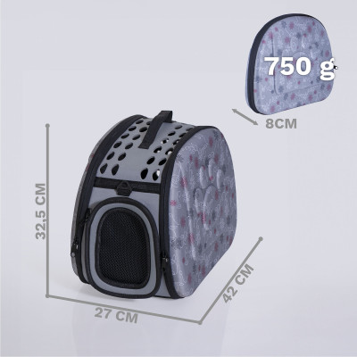 Transporttasche, Tragetasche für Tiere: Katzen, kleine Hunde und andere Haustiere. Atmungsaktiv