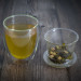 Doppelwandiges Teeglas mit Glassieb und -deckel all-in-one Borosilikatglas 250ml