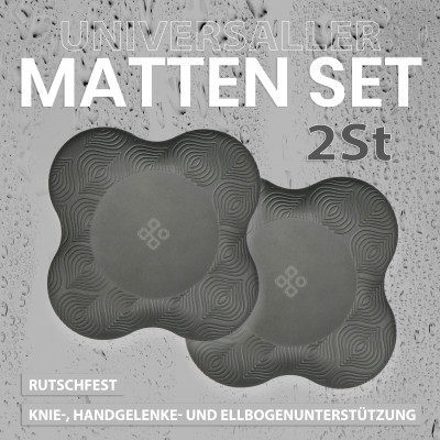 Matte Kissen Knieschoner Hand- Elenbogengelenke Yoga Sport Fitness 2er Set je 20x20cm