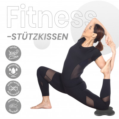 Matte Kissen Knieschoner Hand- Elenbogengelenke Yoga Sport Fitness 2er Set je 20x20cm