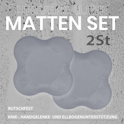 Matte Kissen Knieschoner Hand- Elenbogengelenke Yoga Sport Fitness 2er Set je 20x20cm