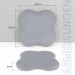 Matte Kissen Knieschoner Hand- Elenbogengelenke Yoga Sport Fitness 2er Set je 20x20cm