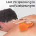 Doppelball, Massageball, Duoball, Massagerolle,Trainingsgerät, Triggerball