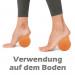 Doppelball, Massageball, Duoball, Massagerolle,Trainingsgerät, Triggerball