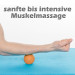 Doppelball, Massageball, Duoball, Massagerolle,Trainingsgerät, Triggerball