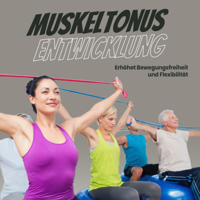 Fitnessband 2er Set Gymnastikband Terraband Widerstandsband für Sport und Reha
