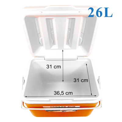 Wärme-/Kühlbox-Set 5L, 13L, 26L, Kühlbehälter für Lebensmittel, ohne Strom