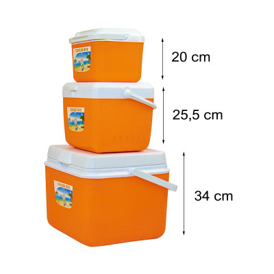 Wärme-/Kühlbox-Set 5L, 13L, 26L, Kühlbehälter für Lebensmittel, ohne Strom
