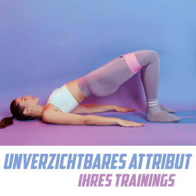 Fitnessbänder 3er Set Expander Sportband Gymnastikband Widerstandsschlaufenband