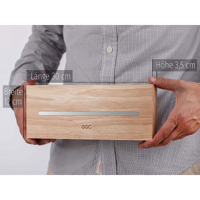 Schlüsselbrett mit Ablage Schlüsselhalter Magnetisch für Flur moderne Deko