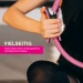 Pilates Ring Blau Zauberring Widerstandskreis Doppelgriff Yoga Ring Übungskreis 38 cm