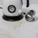 Elektrischer Wasserkocher "STYLE" 1,7 L im Retro-Style, Edelstahl 2200w
